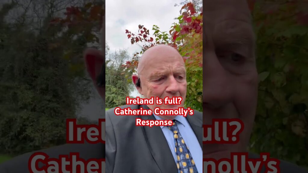 Ireland is full? Catherine Connolly’s clear response on Morning Ireland