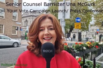 Una McGurk:Spoil Your Vote Campaign Launch/ Press Conference-Dublin-Irish Presidential Election 2025