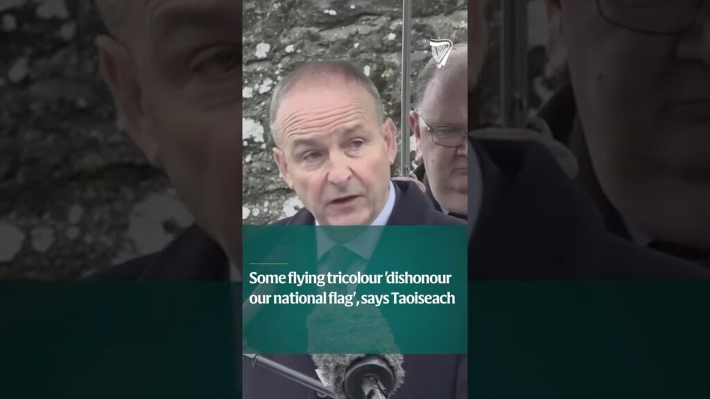 Some flying tricolour ‘dishonour our national flag’, says Taoiseach