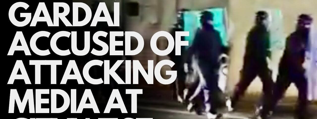 Dublin Chaos – Gardaí Attack, Pepper Spray Elderly And Media At Citywest ProtestT