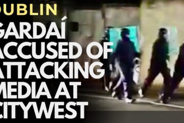 Dublin Chaos – Gardaí Attack, Pepper Spray Elderly And Media At Citywest ProtestT