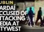 Dublin Chaos – Gardaí Attack, Pepper Spray Elderly And Media At Citywest ProtestT