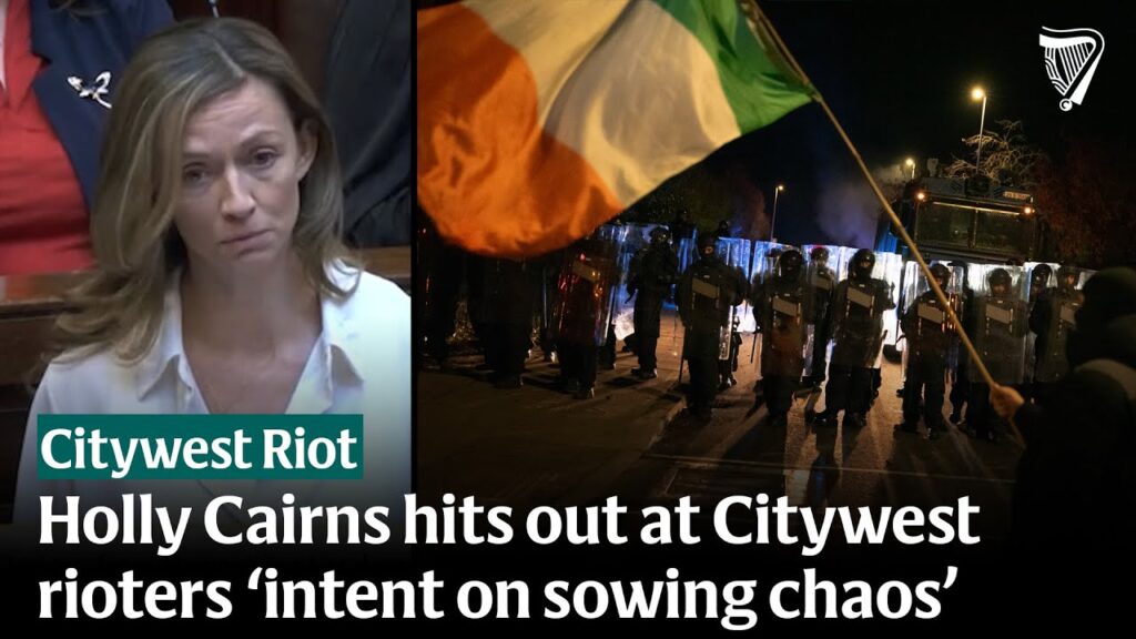Holly Cairns condemns Citywest riot organisers