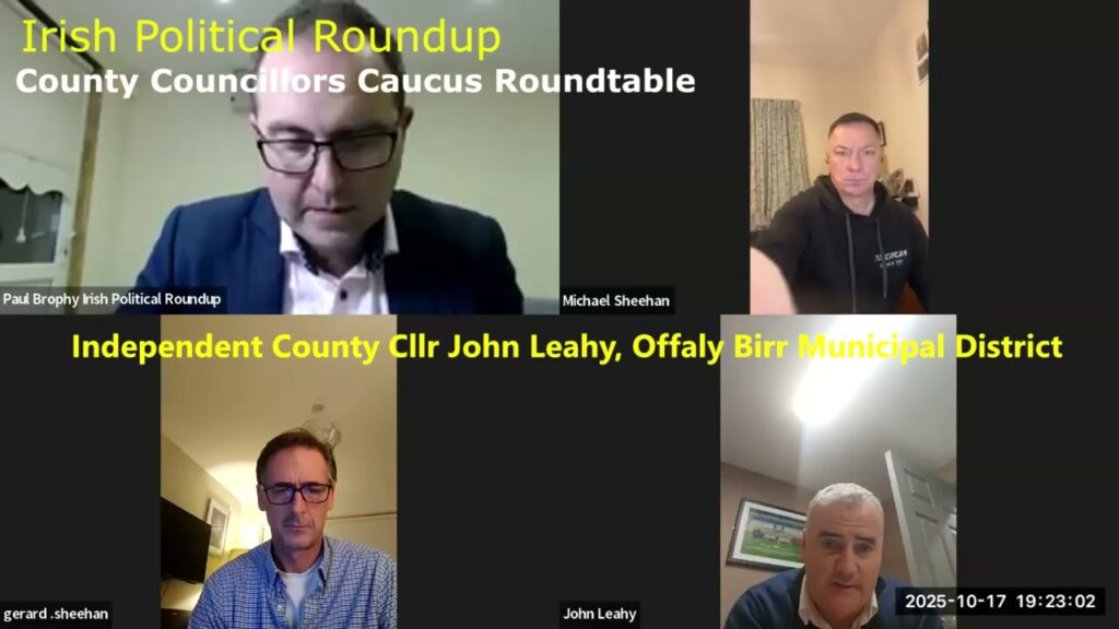 Cllr John Leahy Budget, Property Tax.Commercial Rate, WindTurbines, Bord Na Mona,Community Gain Fund