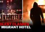 Violent riots escalate on second day of FURIOUS protests outside Dublin migrant hotel