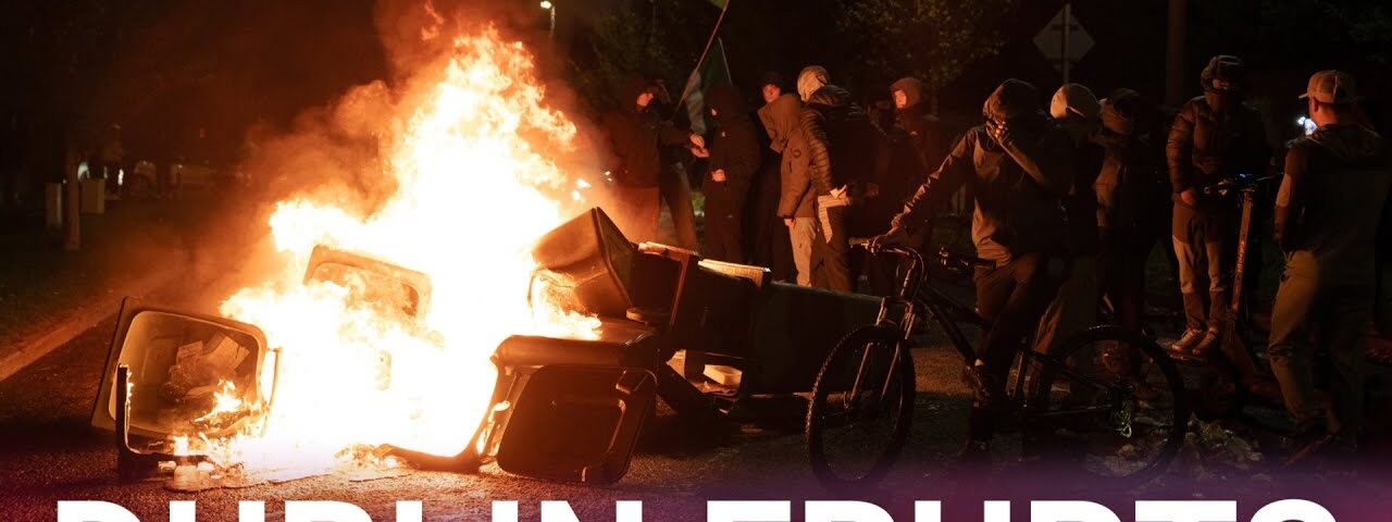 Protests rage in Dublin following alleged rape of 10-year-old girl near asylum seeker hotel
