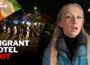 Migrant protest CHAOS as rioters clash with police outside Dublin hotel