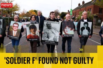 Paratrooper known as ‘Soldier F’ not guilty of Bloody Sunday murders
