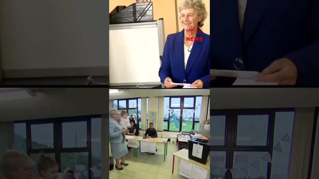 Both Presidential Hopefuls Cast Their Ballots as Ireland Goes to the Polls