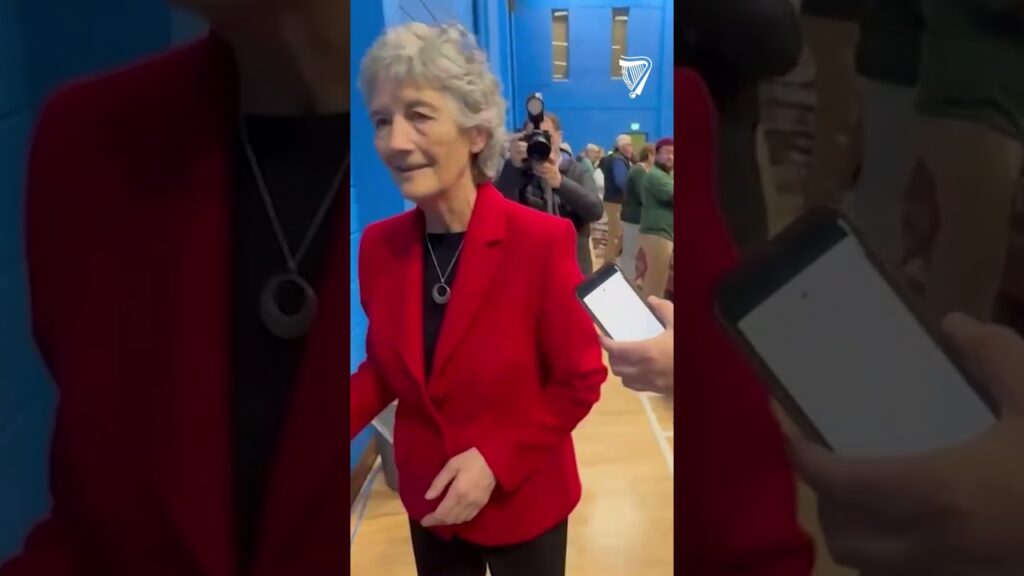‘I’m going to pack a bag’ – Catherine Connolly as first votes are counted ‘I’m going to pack a bag’ – Catherine Connolly as first votes are counted
