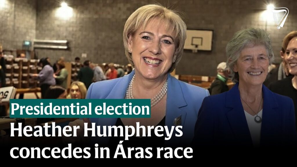 Heather Humphreys officially concedes in presidential election Heather Humphreys officially concedes in presidential election