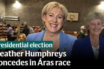 Heather Humphreys officially concedes in presidential election Heather Humphreys officially concedes in presidential election