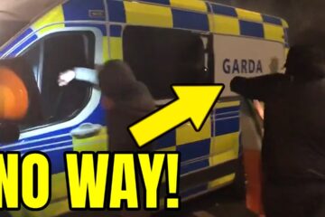 WILD SCENES in Ireland! Garda Car TORCHED After Undercover Cop Reveal!