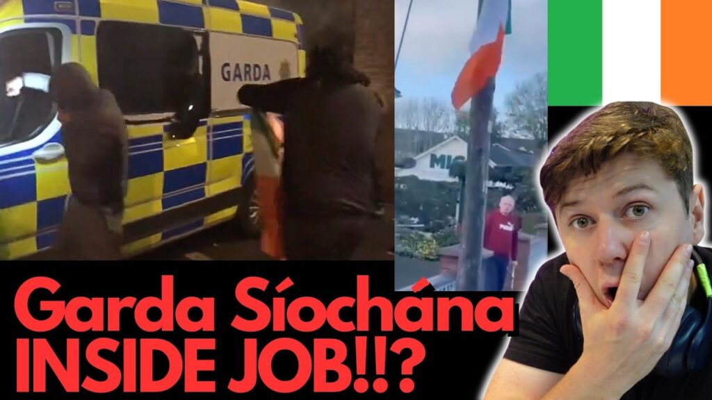 Undercover Gardai TORCHED Garda Van At Citywest?!?