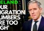 Simon Harris Dramatic U-TURN on Immigration; admits “OUR MIGRATION NUMBERS ARE TOO HIGH”