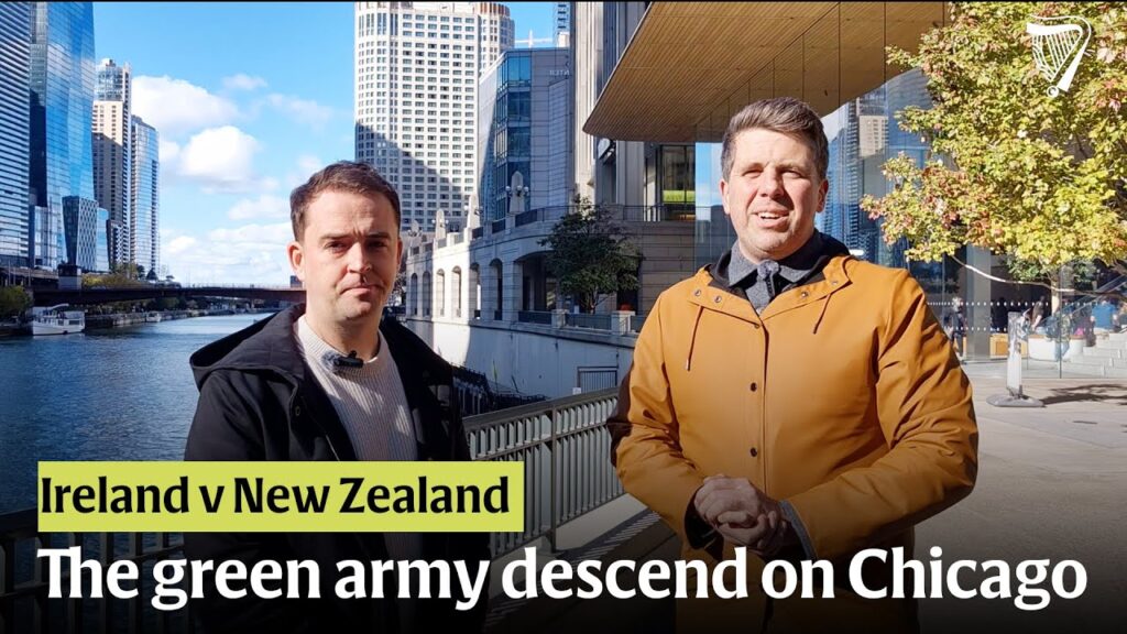 Ireland and New Zealand name their teams as the green army descend on Chicago