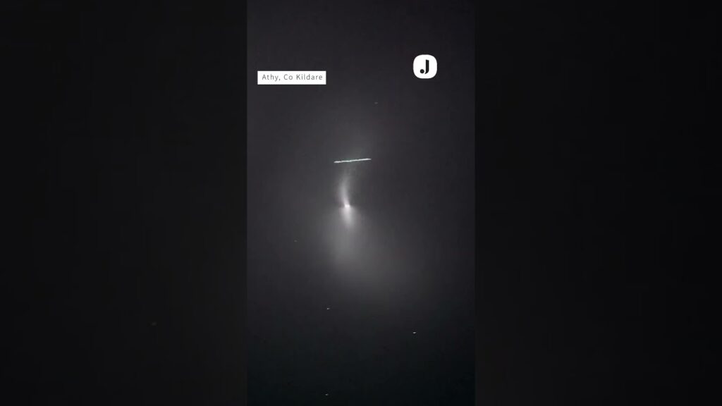 ‘Strange light’ moving across Ireland may be result of SpaceX rocket launch
