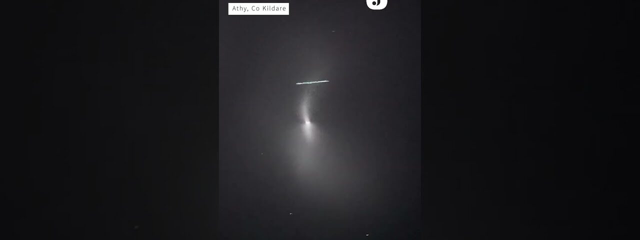 ‘Strange light’ moving across Ireland may be result of SpaceX rocket launch