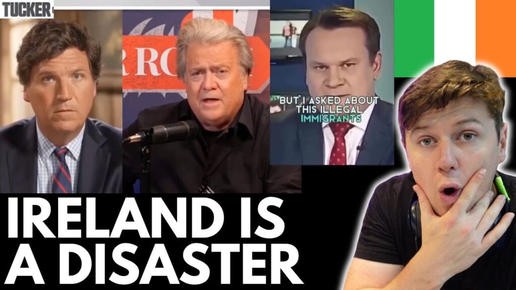 Tucker Carlson Talks MASS ILLEGAL Immigration In Ireland 🇮🇪