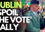 IRELAND – SPOIL THE VOTE RALLY, DUBLIN GPO. National campaign against IRISH PRESIDENTIAL ‘ELECTION’