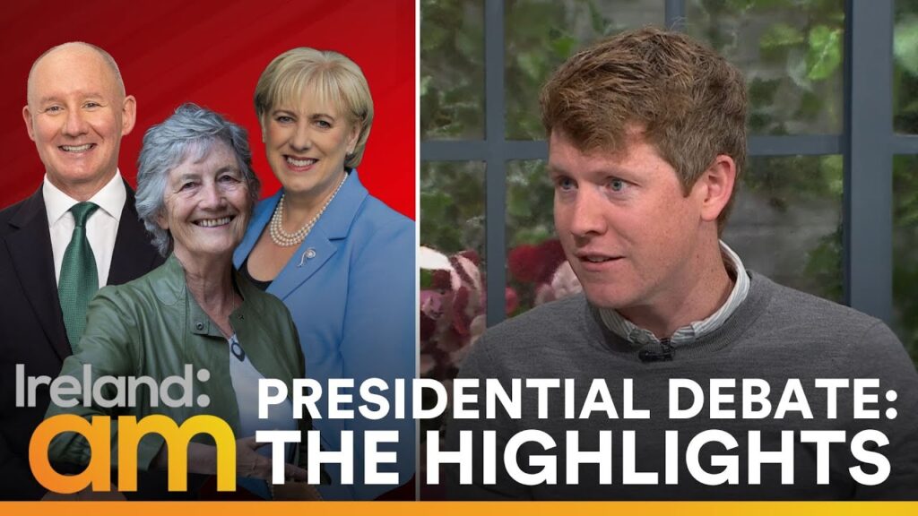 Presidential debate: Jim Gavin, Catherine Connolly, & Heather Humphreys face off in first TV debate