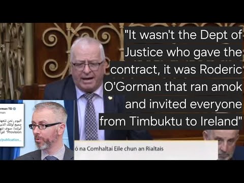Mattie McGrath questions Micheál Martin on the Dundrum House Hotel contract in the Dáil
