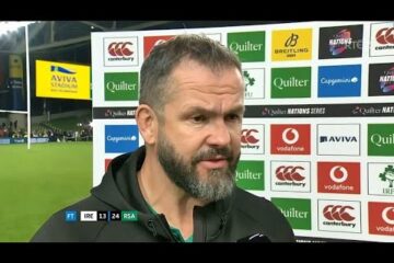 “That’s exactly what they are – warriors” –Andy Farrell Reacts to Ireland’s Loss to South Africa