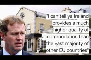 Jim O’Callaghan talks about Ireland’s migrant accommodation on Radio 1