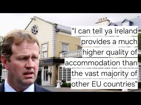 Jim O’Callaghan talks about Ireland’s migrant accommodation on Radio 1