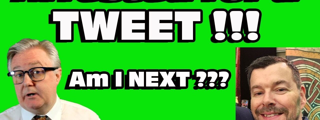 Arrested for a TWEET !!! Could I be NEXT ???