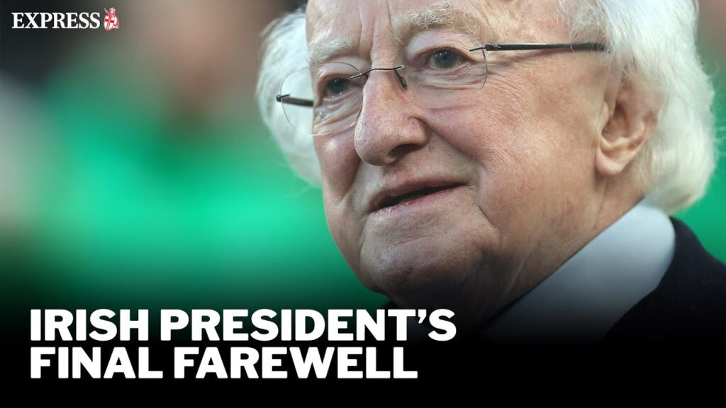 Irish president Michael D. Higgins ends 14-year term with successor to be sworn in today