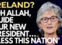 Atheist Catherine Connolly swears Presidential Oath to Almighty God; is blessed by Muslim cleric