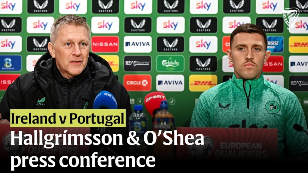 Hallgrímsson admits Portugal game is biggest of his Irish reign