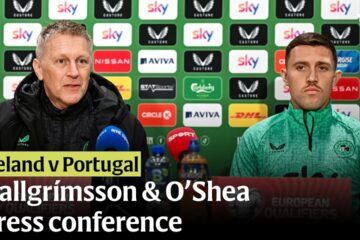 Hallgrímsson admits Portugal game is biggest of his Irish reign