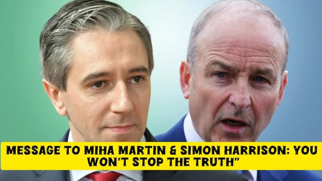 Message to Miha Martin & Simon Harrison: You Won’t Stop the Truth