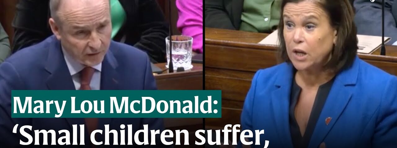 Mary Lou McDonald hits out at government for handling of Harvey Morrison Sherratt case