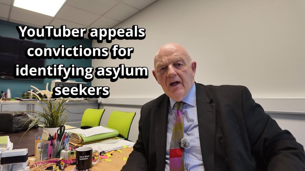 YouTuber appeals convictions for Identifying Asylum Seekers