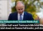 More than half want Taoiseach Michéal Martin to stand down as Fianna Fail leader, poll shows