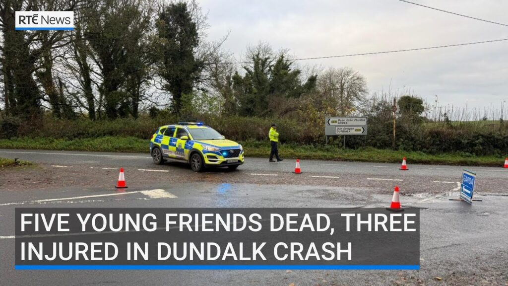 Five young friends dead, three injured in Dundalk crash Five young friends dead, three injured in Dundalk crash