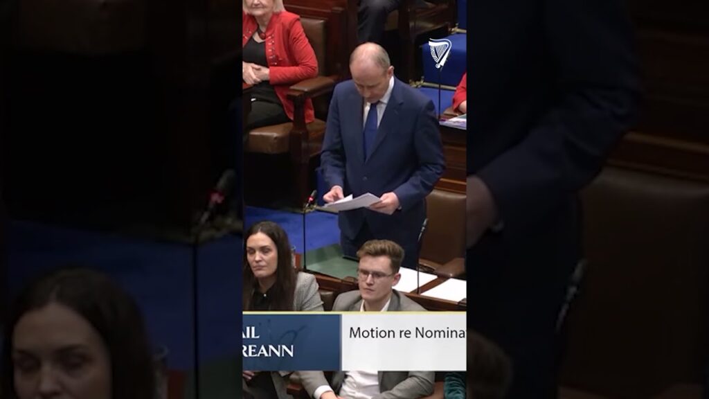 Micheál Martin confirms Simon Harris as new Minister for Finance