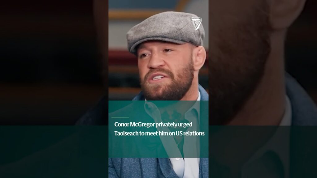 ‘​I can help you score a better trade deal with Trump’ McGregor told Taoiseach