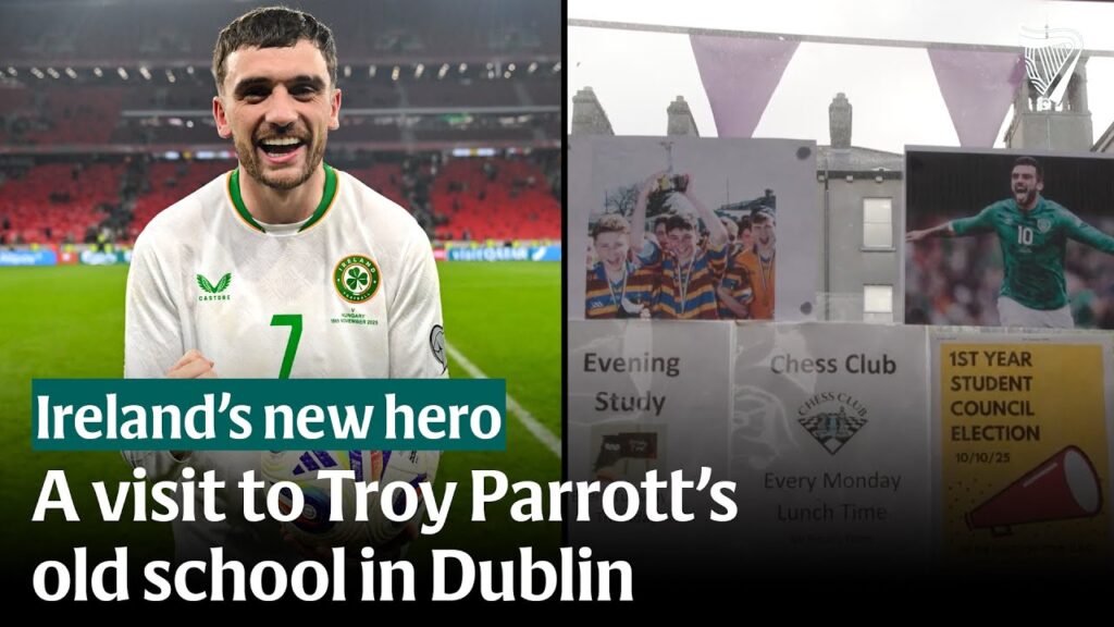 ‘Hopefully I can follow in his footsteps’ – A trip to Troy Parrott’s old school ‘Hopefully I can follow in his footsteps’ – A trip to Troy Parrott’s old school