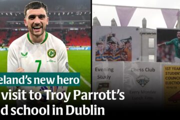 ‘Hopefully I can follow in his footsteps’ – A trip to Troy Parrott’s old school