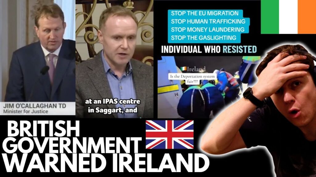 IRISH GOV. DEPORT 52 Illegal Migrants to GEORGIA