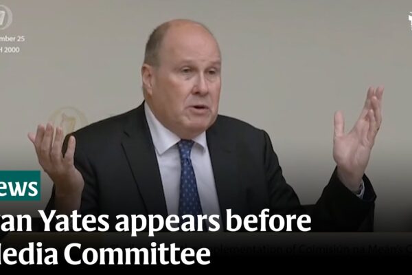 Ivan Yates says there are ‘many double standards’ across the media during committee questioning