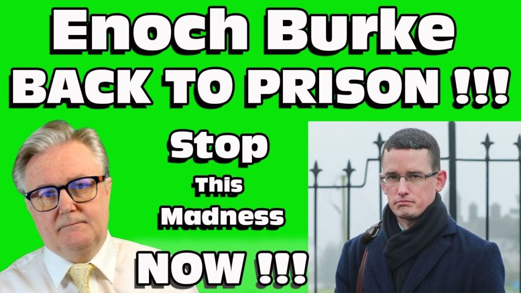 Enoch Burke Sent BACK TO PRISON !!!