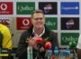 Springbok post-match media conference in Dublin
