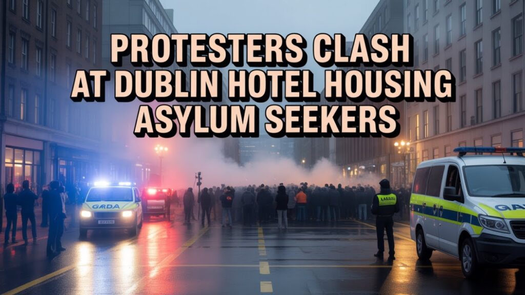 Ireland on Edge Tensions Rise Outside Dublin Asylum Hotel