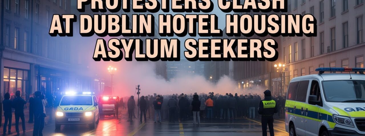 Ireland on Edge Tensions Rise Outside Dublin Asylum Hotel