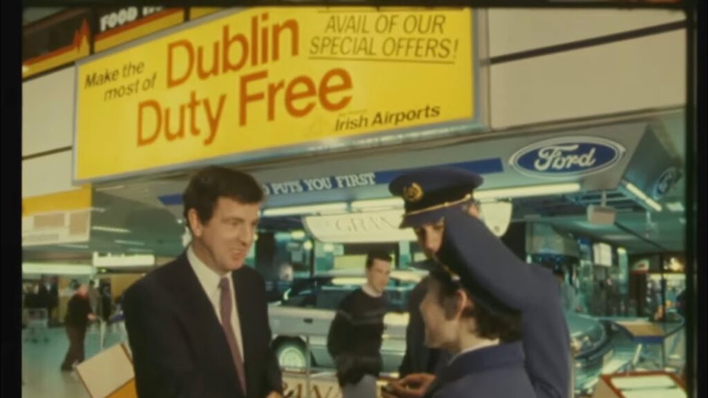 Behind the scenes at Dublin airport 1985 Behind the scenes at Dublin airport 1985